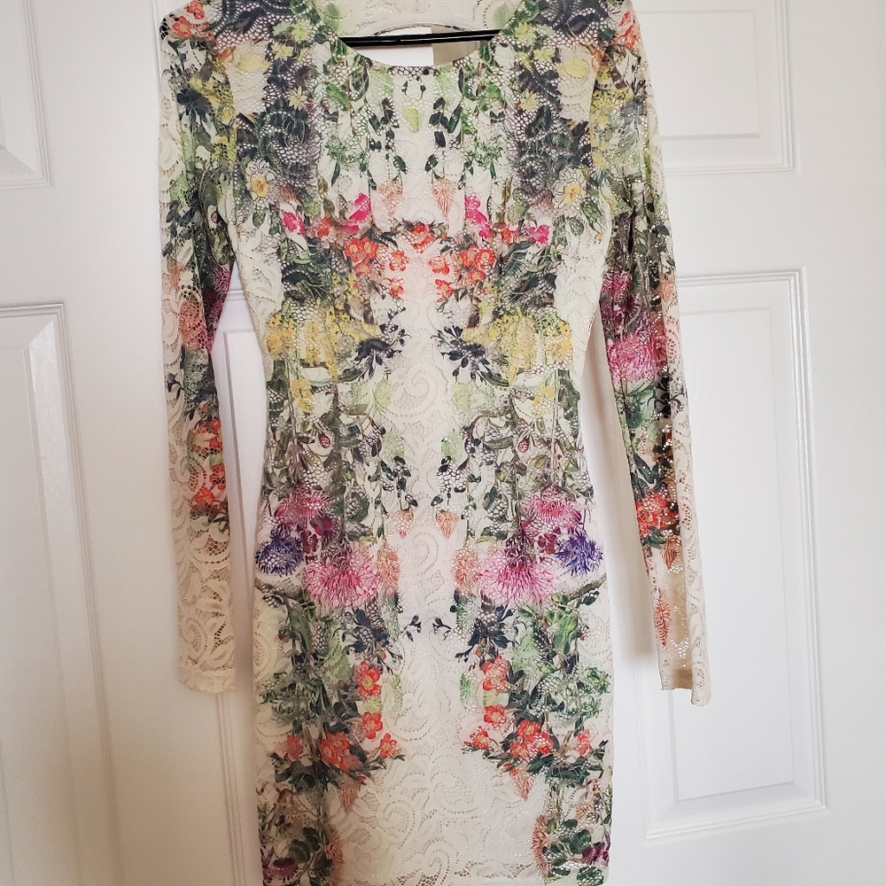 dress floral forever21 small